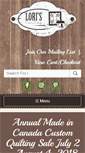 Mobile Screenshot of loriscountrycottage.com